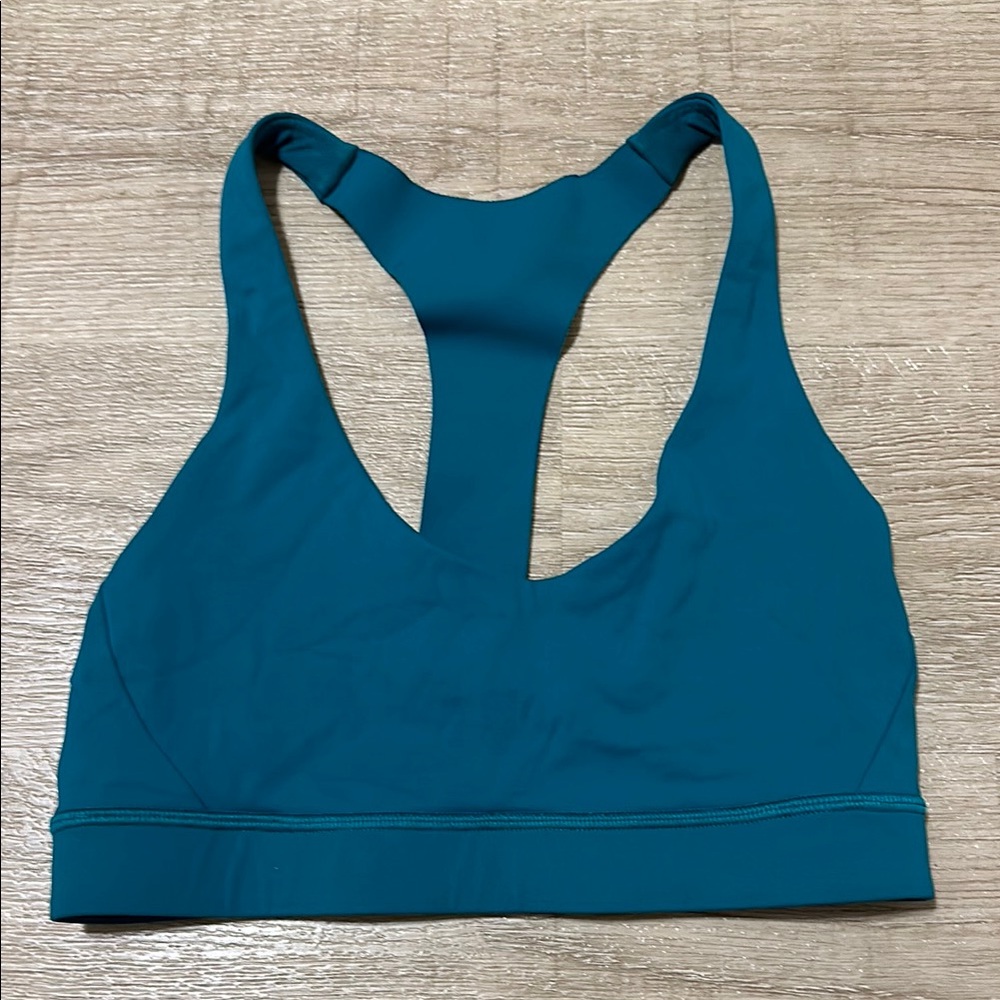 Lululemon Blue Racerback Sports Bra
